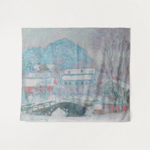 Tapete De Parede Monet - Noruega, Sandviken Village na neve