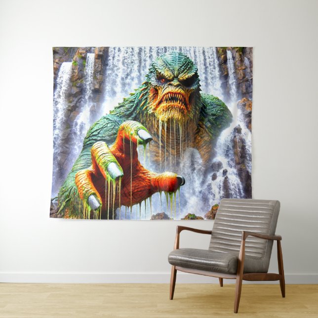 Tapete De Parede Monstro (In Situ (Horizontal))