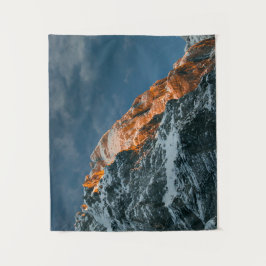 Tapete De Parede Montanha brilhante no pôr do sol