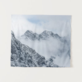 Tapete De Parede Montanhas e nuvens