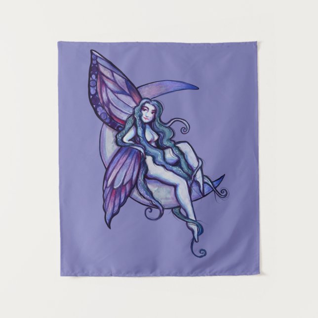 Tapete De Parede Moon Fairy Moon Child Faerie Art Fae (Frente)