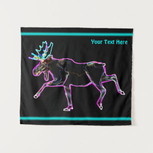 Tapete De Parede Moose Elétrica