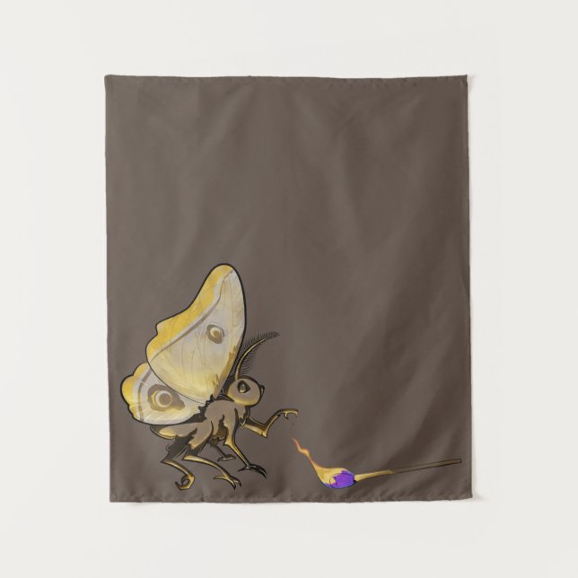 Tapete De Parede Moth (Frente)