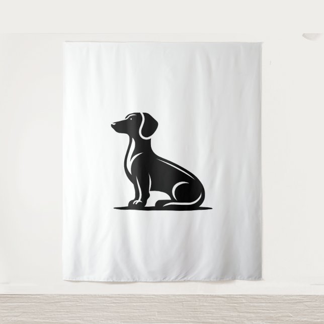 Tapete De Parede Motif Caça Simples Silhouette (Frente)