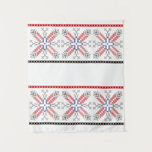 Tapete De Parede Motivos tradicionais romenos de arte popular Romên