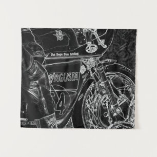 Tapete De Parede Motociclo 1 wtcn