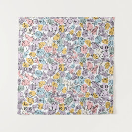 Tapete De Parede mulher de seios pastéis