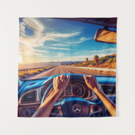 Tapete De Parede Mulheres elegantes em carros clássicos