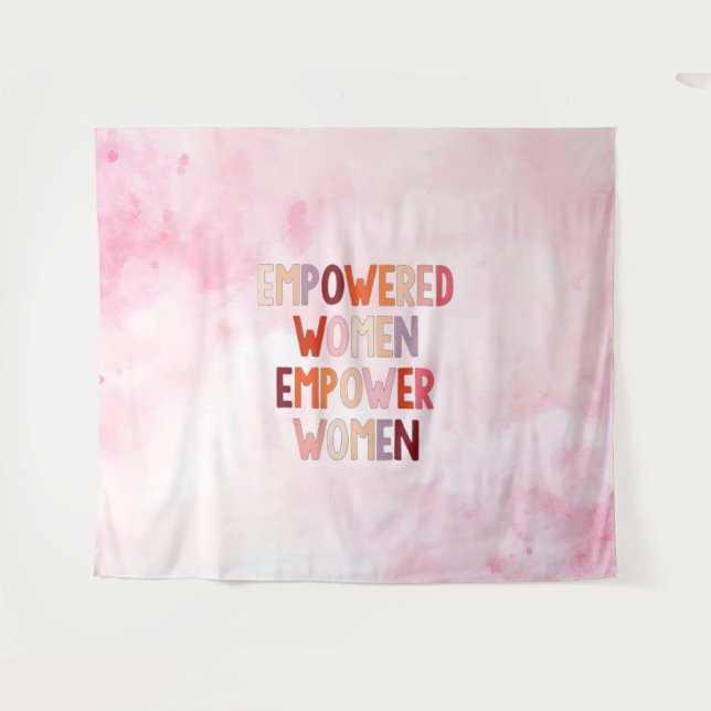 Tapete De Parede Mulheres Empoderadas Empoderam Mulheres (Frente (Horizontal))