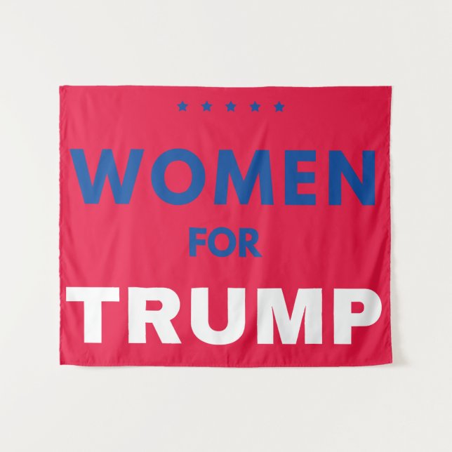 Tapete De Parede Mulheres Por Trump (Frente (Horizontal))