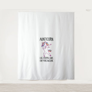 Tapete De Parede Mulheres Unicorn Tia Tia Tia Tia Como uma Tia Norm