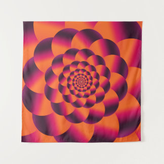 Tapete De Parede Multicolored psychedelic background, funky vortex 