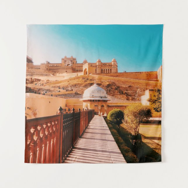 TAPETE DE PAREDE MURA VERMELHA (Frente)