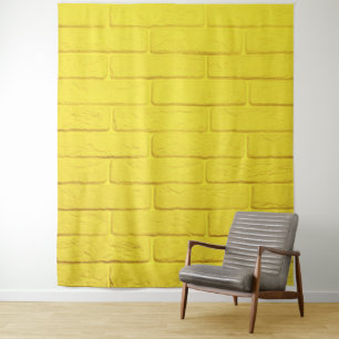 Tapete De Parede muro amarelo