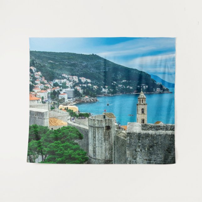 Tapete De Parede Muro de Dubrovnik (Frente (Horizontal))