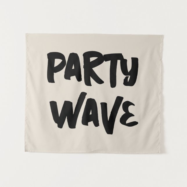 Tapete De Parede Muro do Boho Kid Filho do Surf Wave de Partido Per (Frente (Horizontal))