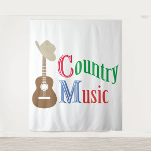 Tapete De Parede Música country