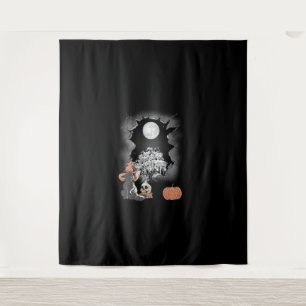 Tapete De Parede Mystical Halloween Cat Fairy Tale Occult Crianças