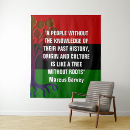 Tapete De Parede Na moda Marcus Garvey TREE SEM RAÍZES
