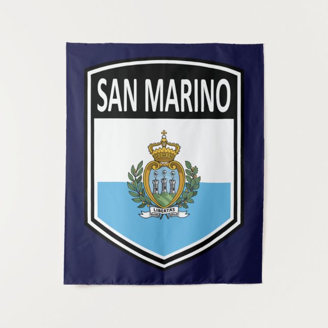 Tapete De Parede Nacional - São Marino (Frente)