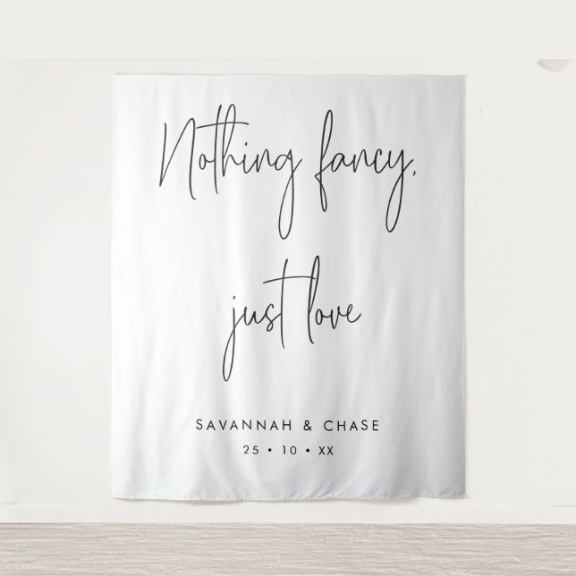 Tapete De Parede Nada De Rico Apenas Adora O Fundo Da Cerimônia De  (Frente)