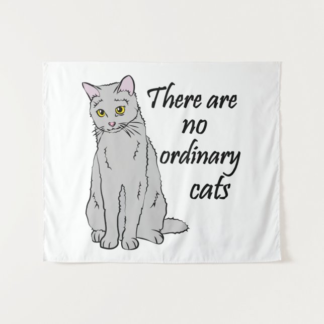 Tapete De Parede Não Há Gatos Comuns (Frente (Horizontal))
