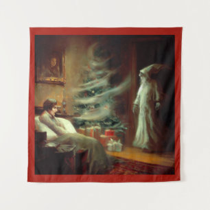Tapete De Parede Natal Carol Fantasma do Natal Presente