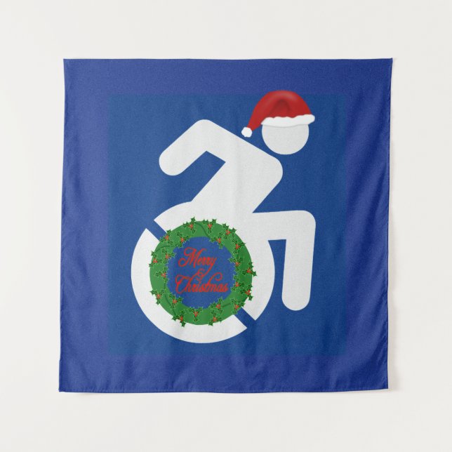 Tapete De Parede Natal Deficientes (Frente)