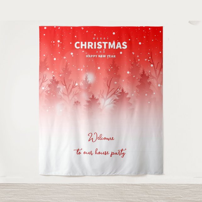 Tapete De Parede Natal Festivo  (Frente)