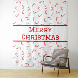 Tapete De Parede Natal Personalizado de Cana de Açúcar