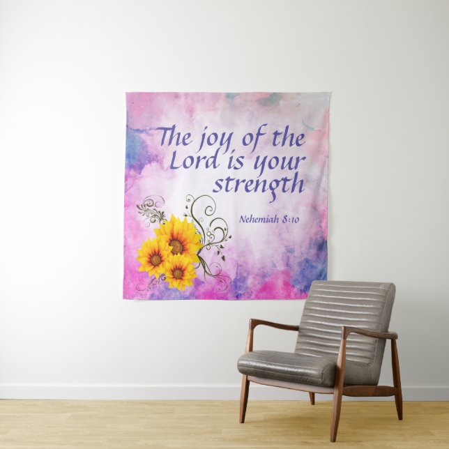 Tapete De Parede Nehemia 8:10   (In Situ)