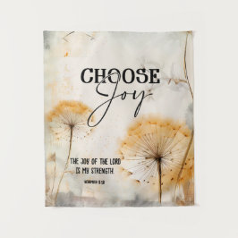 Tapete De Parede Nehemiah 8:10 Alegria do Senhor Bíblia Dandelion