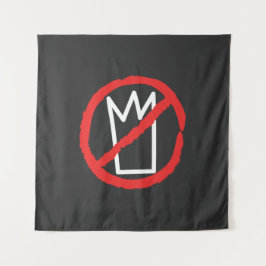 Tapete De Parede Nenhum rei protesta logotipo da coroa