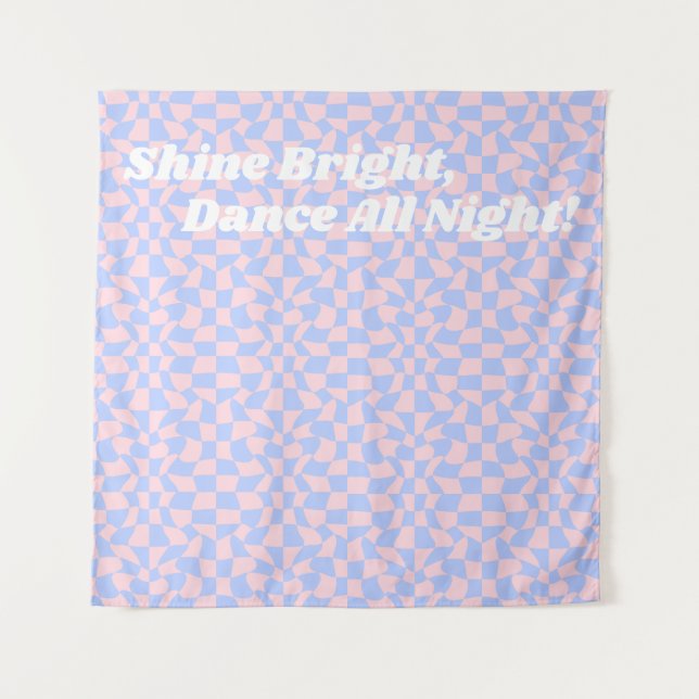 Tapete De Parede Neon Groovy Disco (Frente)