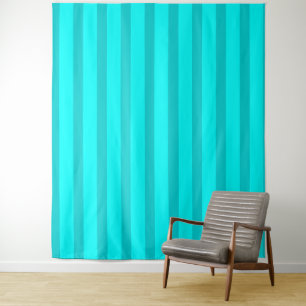 Tapete De Parede Neon Turquoise e Neon Cyan Legal Striping