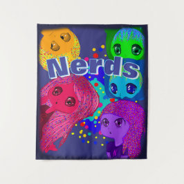 Tapete De Parede Nerds Tapestry