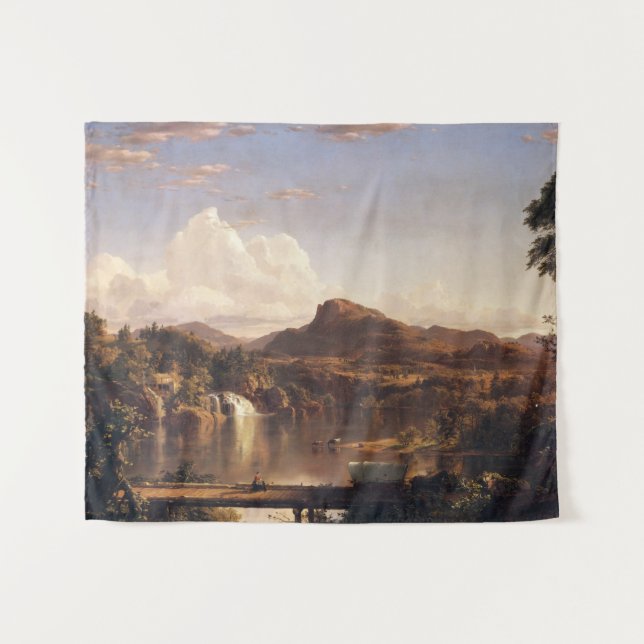 Tapete De Parede New England Scenery Frederic Edwin Church (Frente (Horizontal))