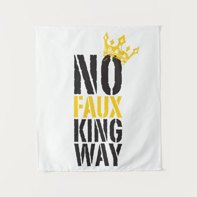 Tapete De Parede no faux king way (Frente)