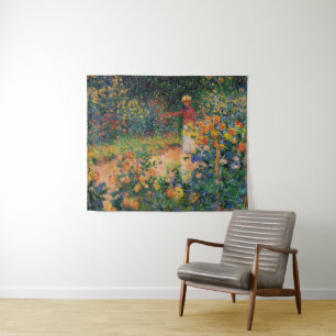 Tapete De Parede No Jardim de Claude Monet