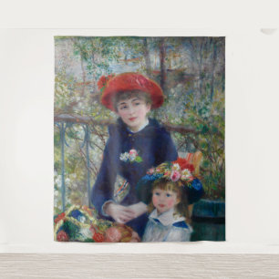 Tapete De Parede No Terraço, Retrato Impressionista, Renoir