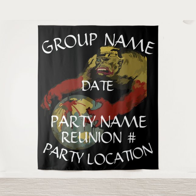 Tapete De Parede Noite Feliz do Jantar Garotas Garotos 2024 Vinho (Frente)