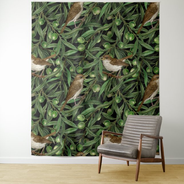 Tapete De Parede Noites na oliveira 3 (In Situ)