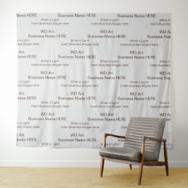 Tapete De Parede Nome Corporativo, Eventos de Marca de Slogan, Feir