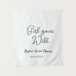Tapete De Parede Nome data do chá de noiva girl gone wild simples m