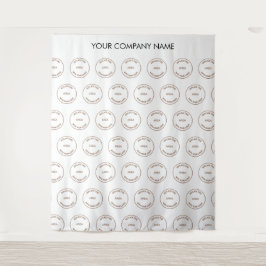 Tapete De Parede Nome do logotipo da empresa personalizado Plano de