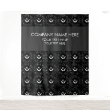 Nome personalizado do logotipo da empresa Banner d