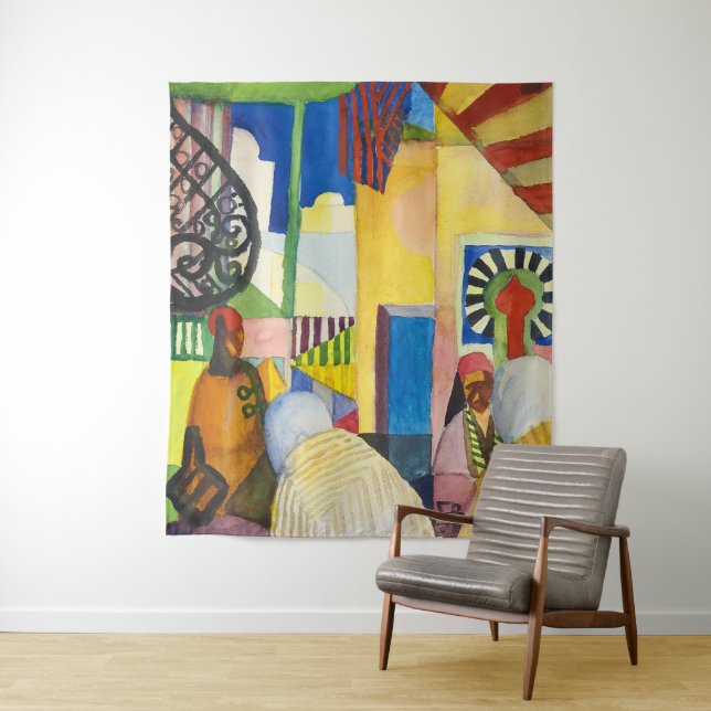 Tapete De Parede Nos Bazar | Auguste Macke | (In Situ)