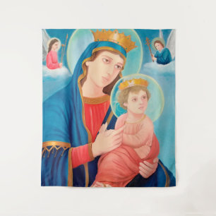 Tapete De Parede Nossa Senhora Perpétua Ajuda Católica