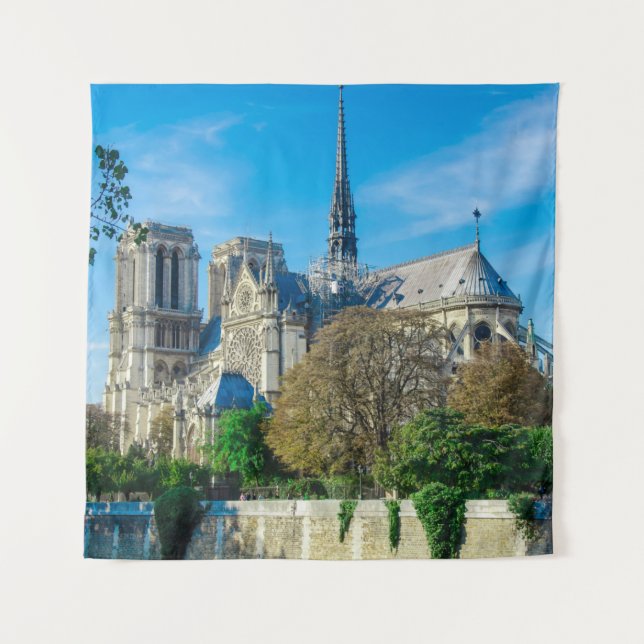 Tapete De Parede Notre Dame de Paris, França (Frente)