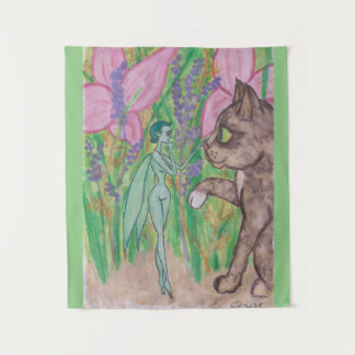 Tapete De Parede novo amigo do gatinho